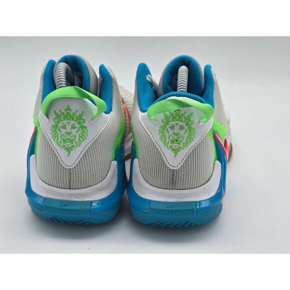 NIKE LEBRON WITNESS VII 7 GREY FOG-HYPER PINK SZ 7.5 [DM1123-003] - Picture 5 of 8